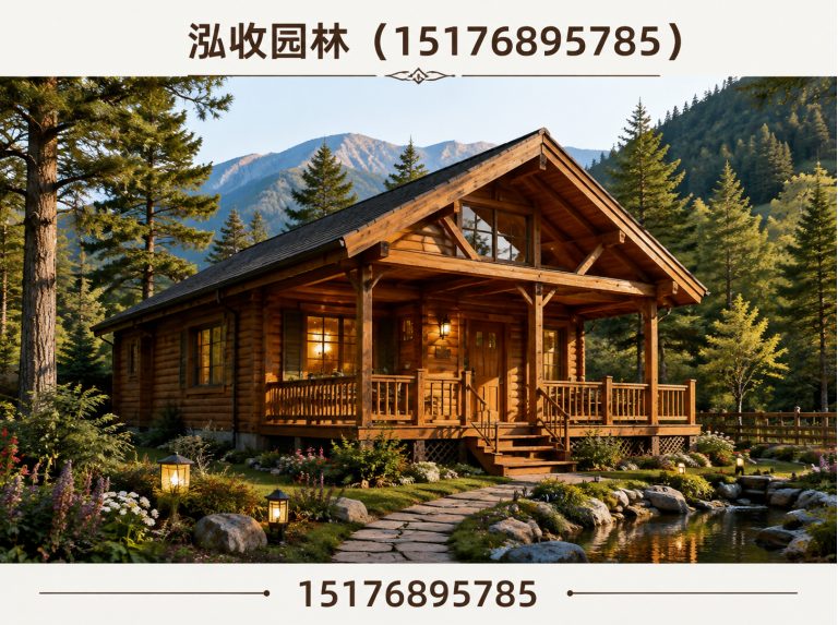 拉萨防腐木展示图