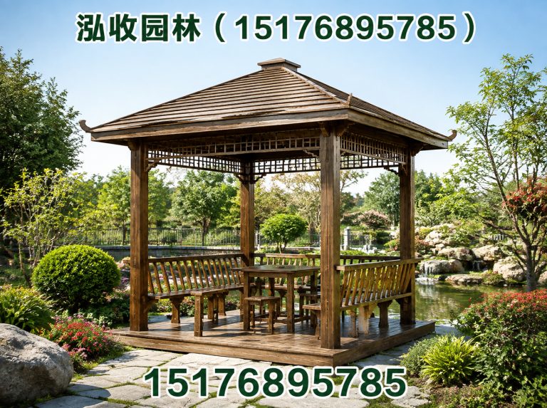 拉萨京津冀防腐木工程展示图
